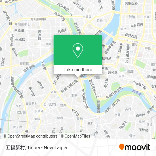 五福新村地圖