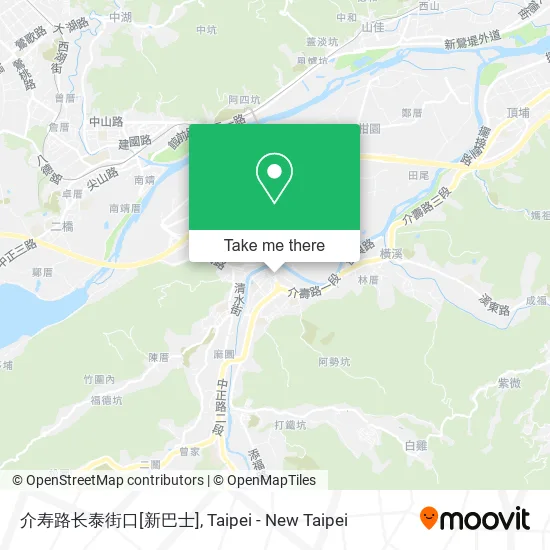 介寿路长泰街口[新巴士]地圖
