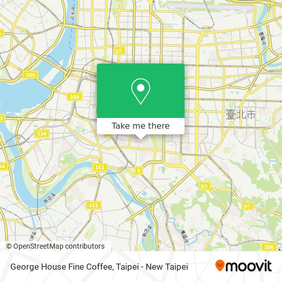 George House Fine Coffee map