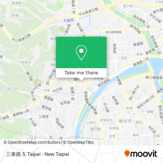 三泰路 5 map