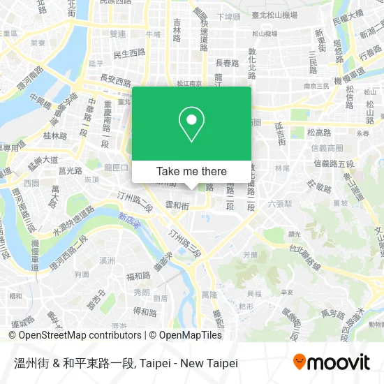 溫州街 & 和平東路一段地圖