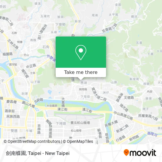 劍南蝶園 map