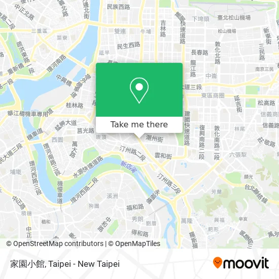 家園小館 map