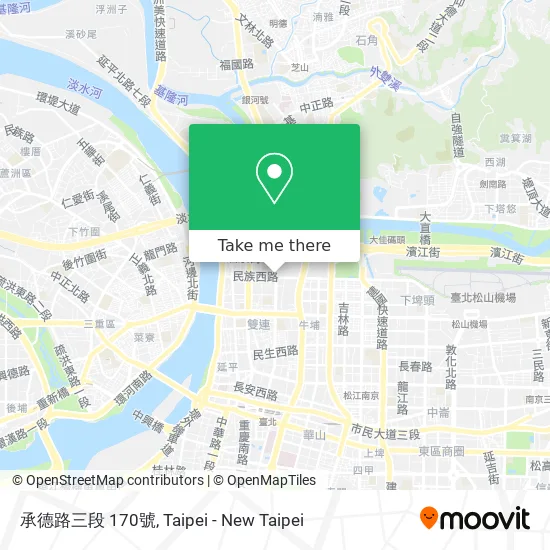 承德路三段 170號 map