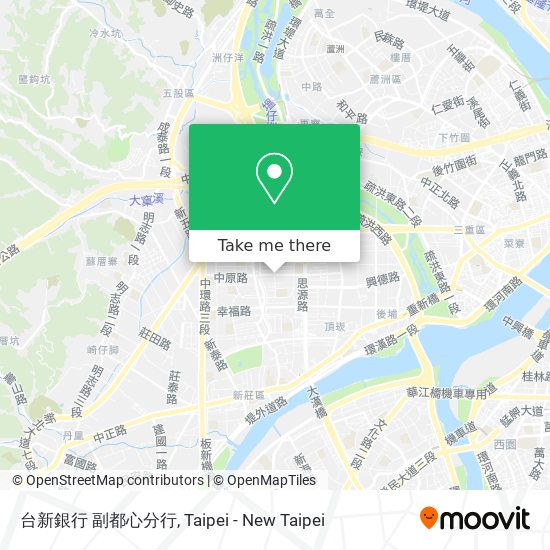 台新銀行 副都心分行 map
