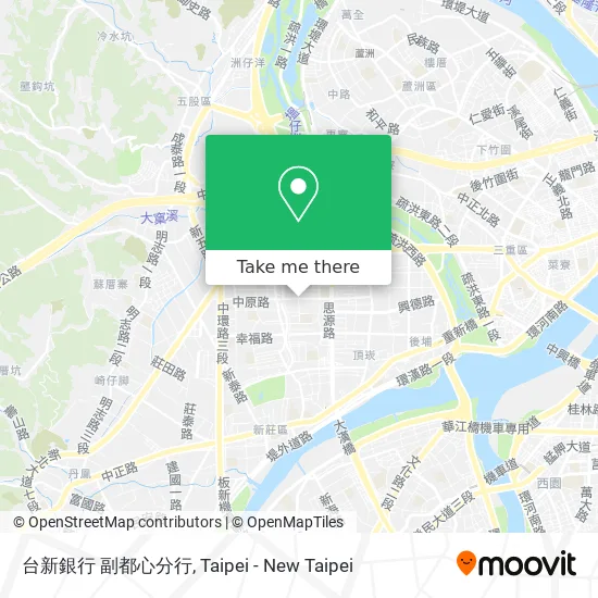 台新銀行 副都心分行 map