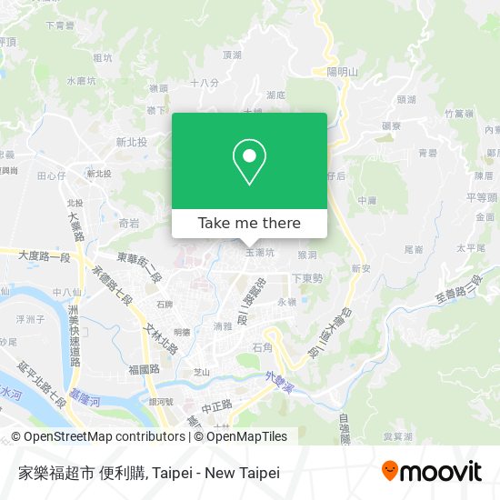 家樂福超市 便利購 map