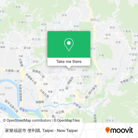 家樂福超市 便利購地圖