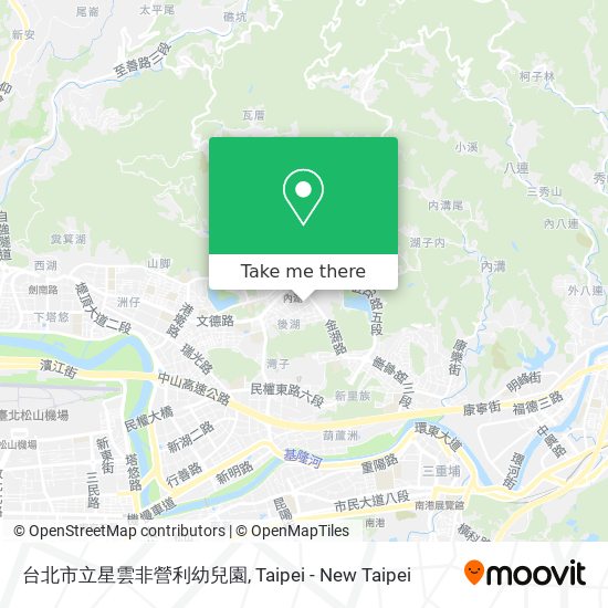 台北市立星雲非營利幼兒園 map