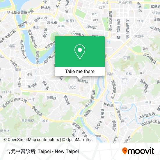合元中醫診所地圖
