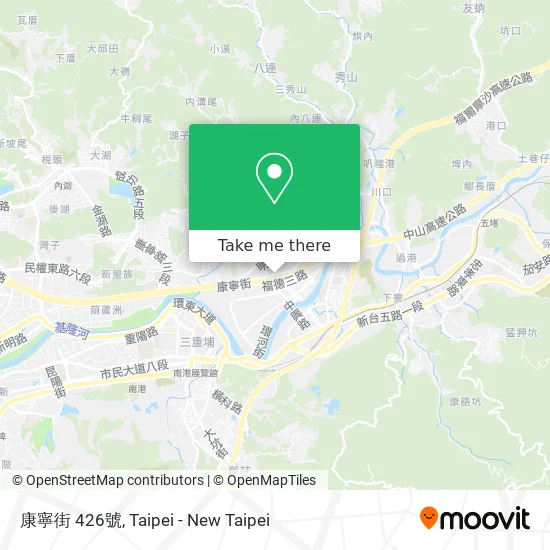 康寧街 426號 map