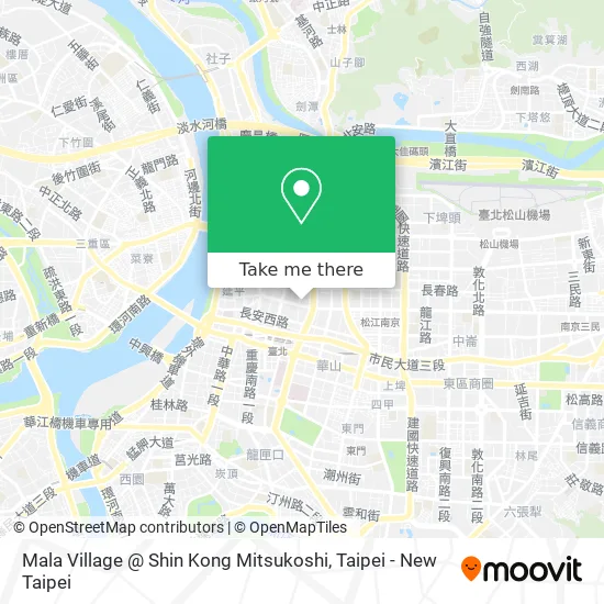 Mala Village @ Shin Kong Mitsukoshi map