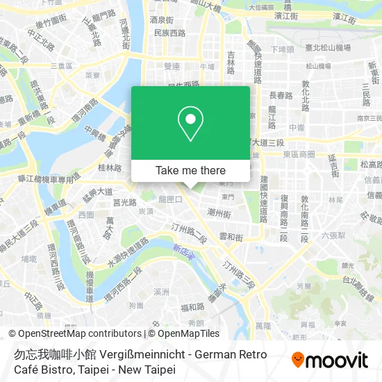勿忘我咖啡小館 Vergißmeinnicht - German Retro Café Bistro map