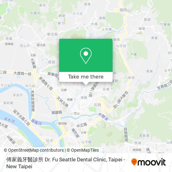 傅家義牙醫診所 Dr. Fu Seattle Dental Clinic map