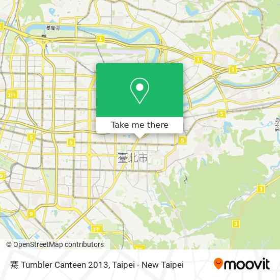 騫 Tumbler Canteen 2013 map