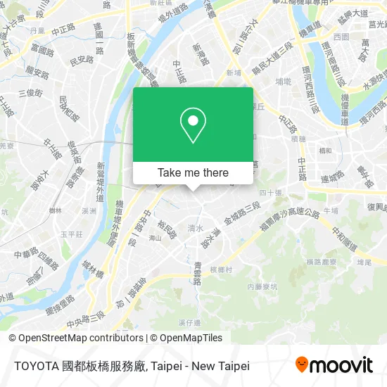 TOYOTA 國都板橋服務廠 map