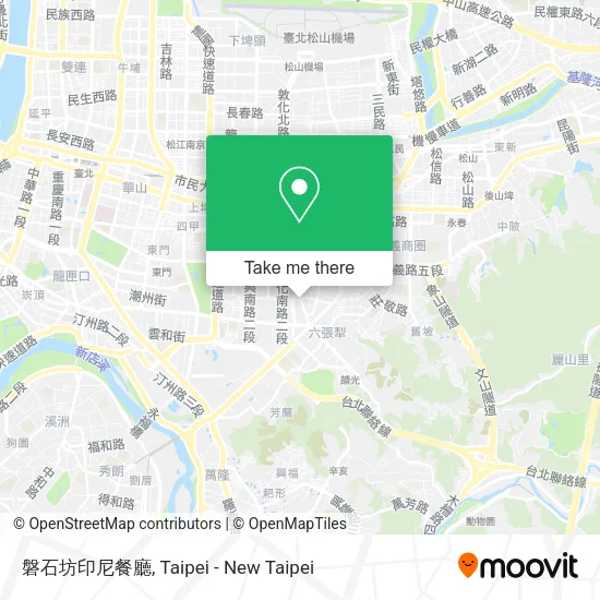 磐石坊印尼餐廳地圖