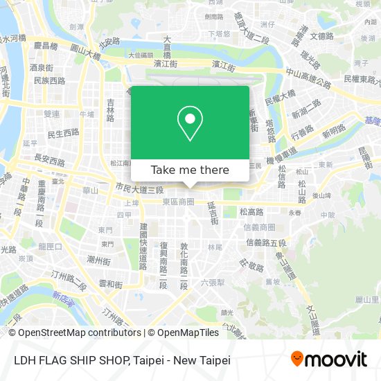 LDH FLAG SHIP SHOP map