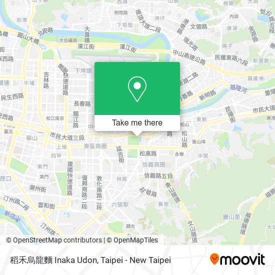 稻禾烏龍麵 Inaka Udon map