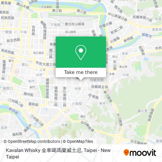 Kavalan Whisky 金車噶瑪蘭威士忌 map