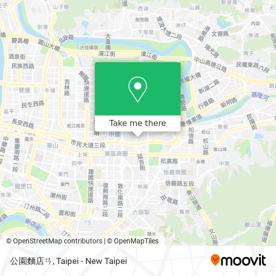 公園麵店ㄢ map