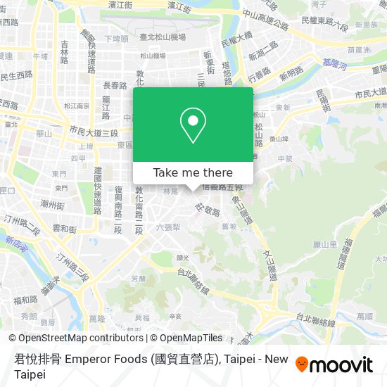 君悅排骨 Emperor Foods (國貿直營店) map