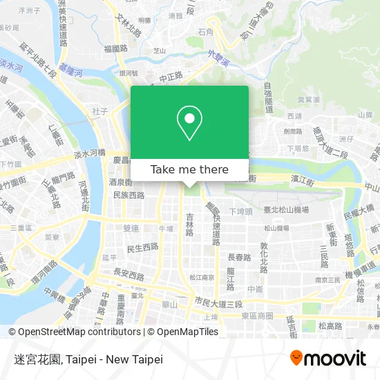迷宮花園 map