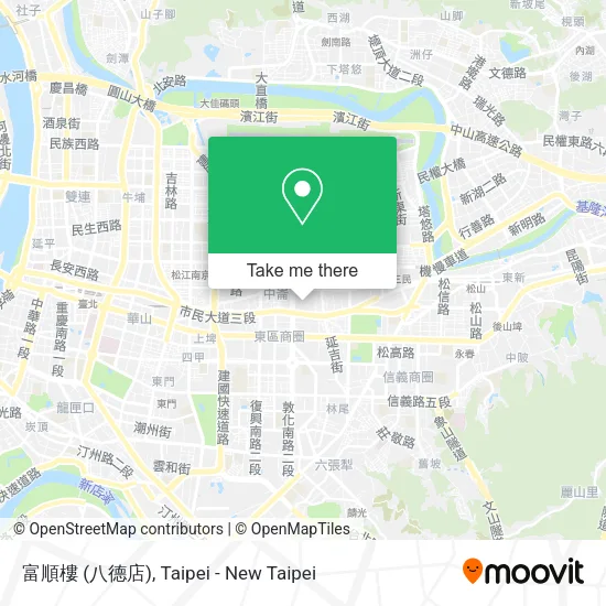 富順樓 (八德店)地圖