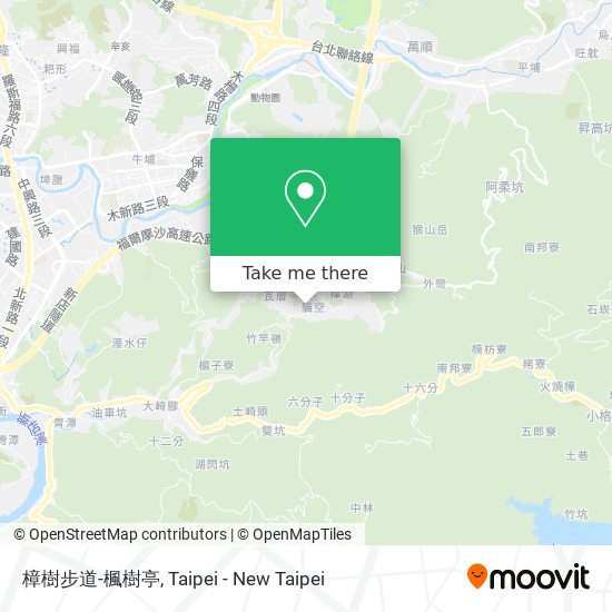 樟樹步道-楓樹亭 map