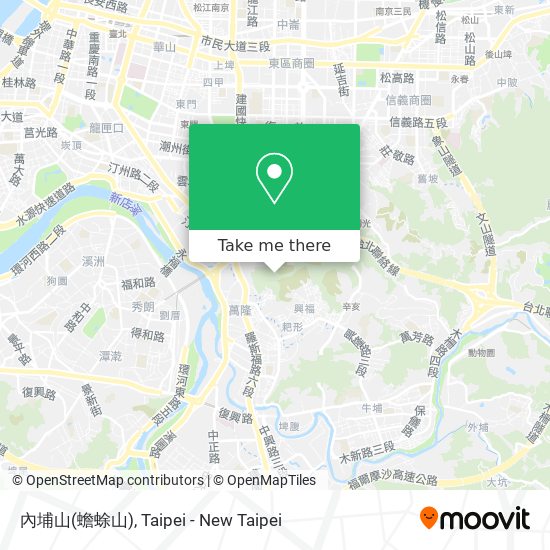 內埔山(蟾蜍山) map