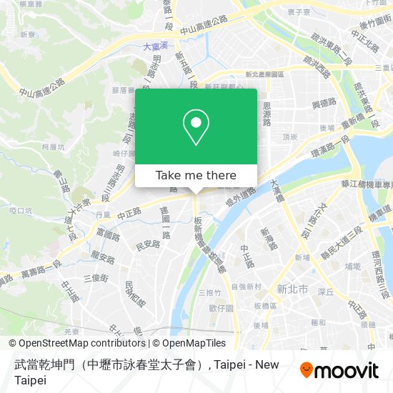 武當乾坤門（中壢市詠春堂太子會） map