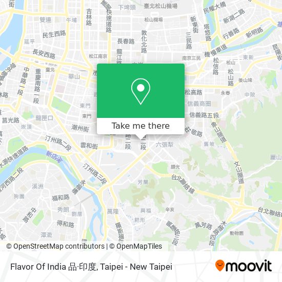 Flavor Of India 品·印度 map