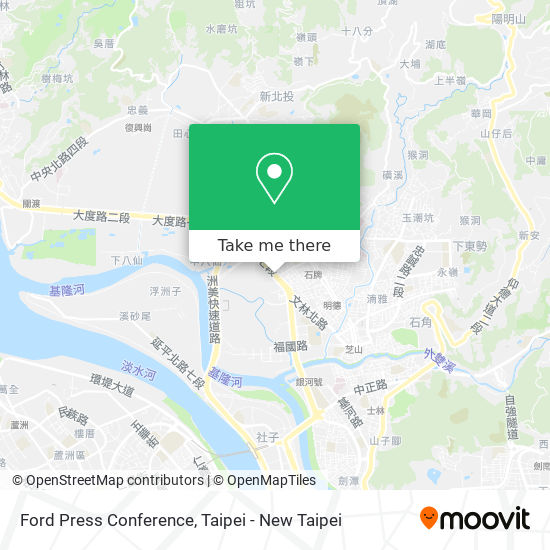 Ford Press Conference map