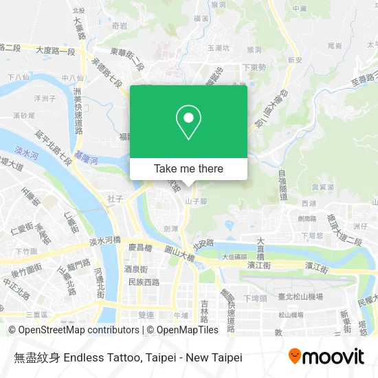 無盡紋身 Endless Tattoo map