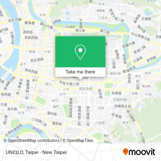 UNIQLO地圖