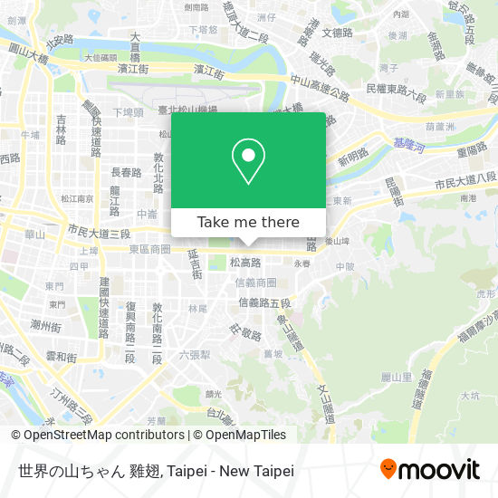 世界の山ちゃん 雞翅 map