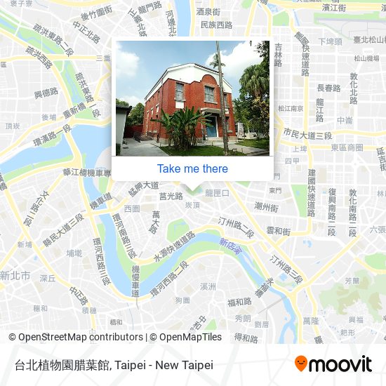 台北植物園腊葉館 map