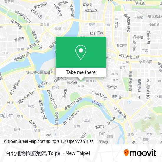 台北植物園腊葉館 map