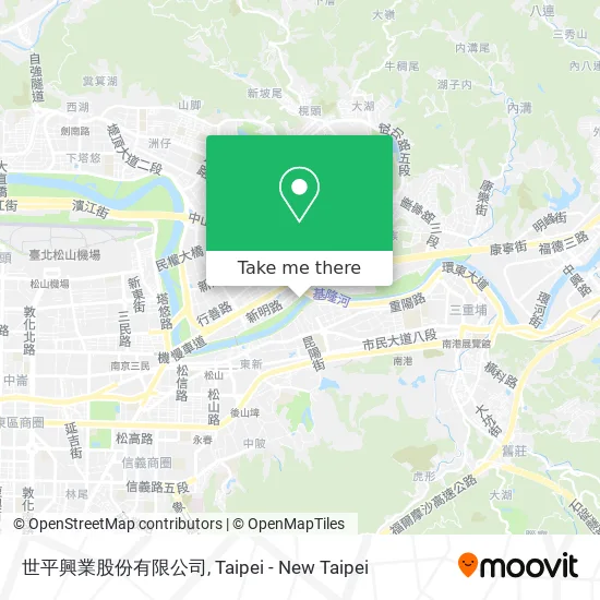 世平興業股份有限公司地圖