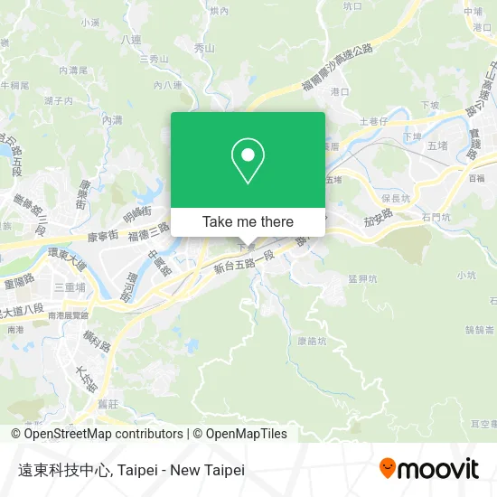 遠東科技中心地圖