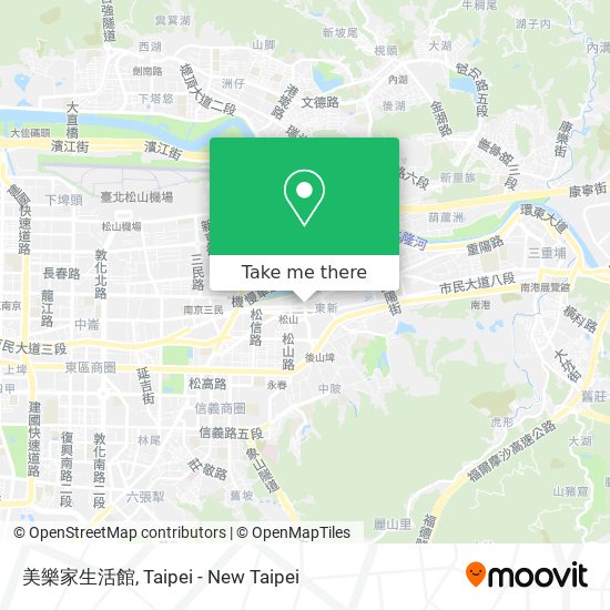 美樂家生活館 map