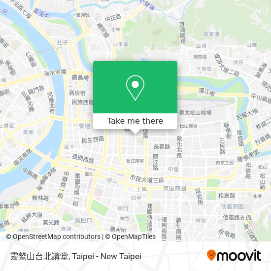 靈鷲山台北講堂 map