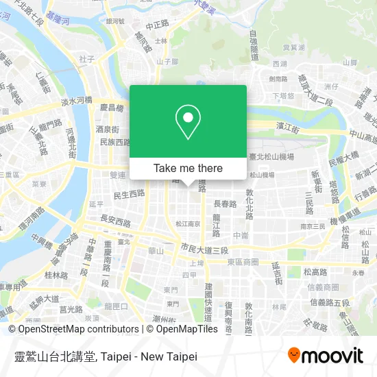 靈鷲山台北講堂地圖