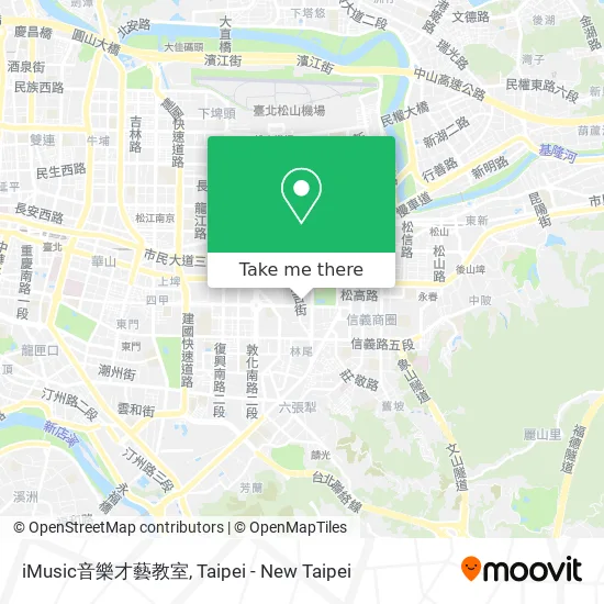 iMusic音樂才藝教室地圖