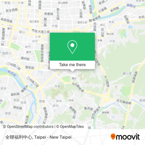 全聯福利中心地圖