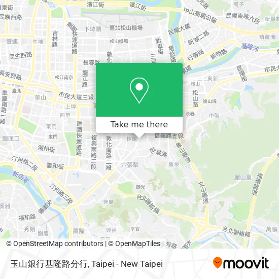 玉山銀行基隆路分行 map