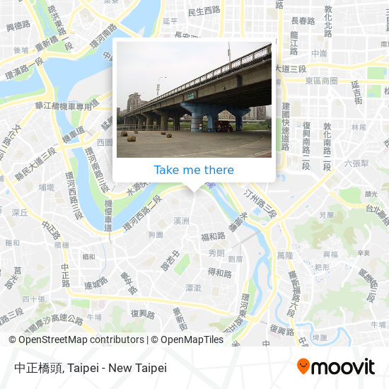 中正橋頭 map