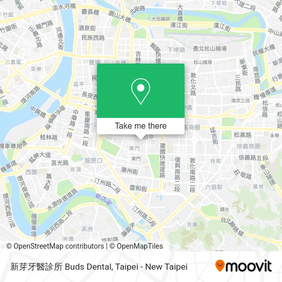 新芽牙醫診所 Buds Dental map