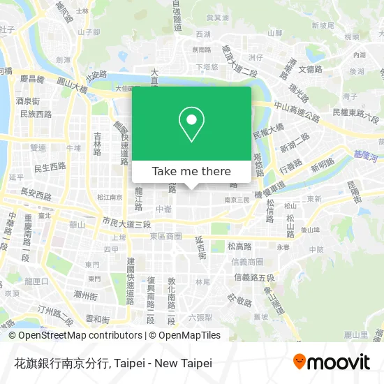 花旗銀行南京分行 map