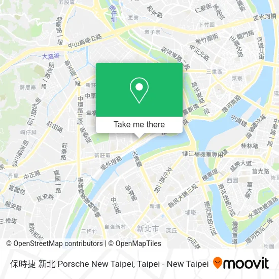 保時捷 新北 Porsche New Taipei地圖